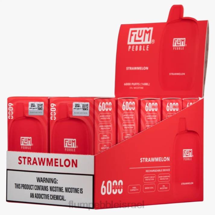 FLUM PEBBLES 6000 פחזניות 10 חבילות קש 2H6V77 | FLUM PEBBLE VAPE FLAVORS