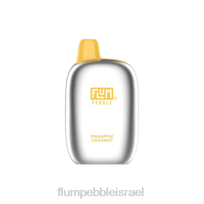 FLUM PEBBLES 6000 שאיפות קוקוס אננס 2H6V65 | FLUM PEBBLE FLAVORS