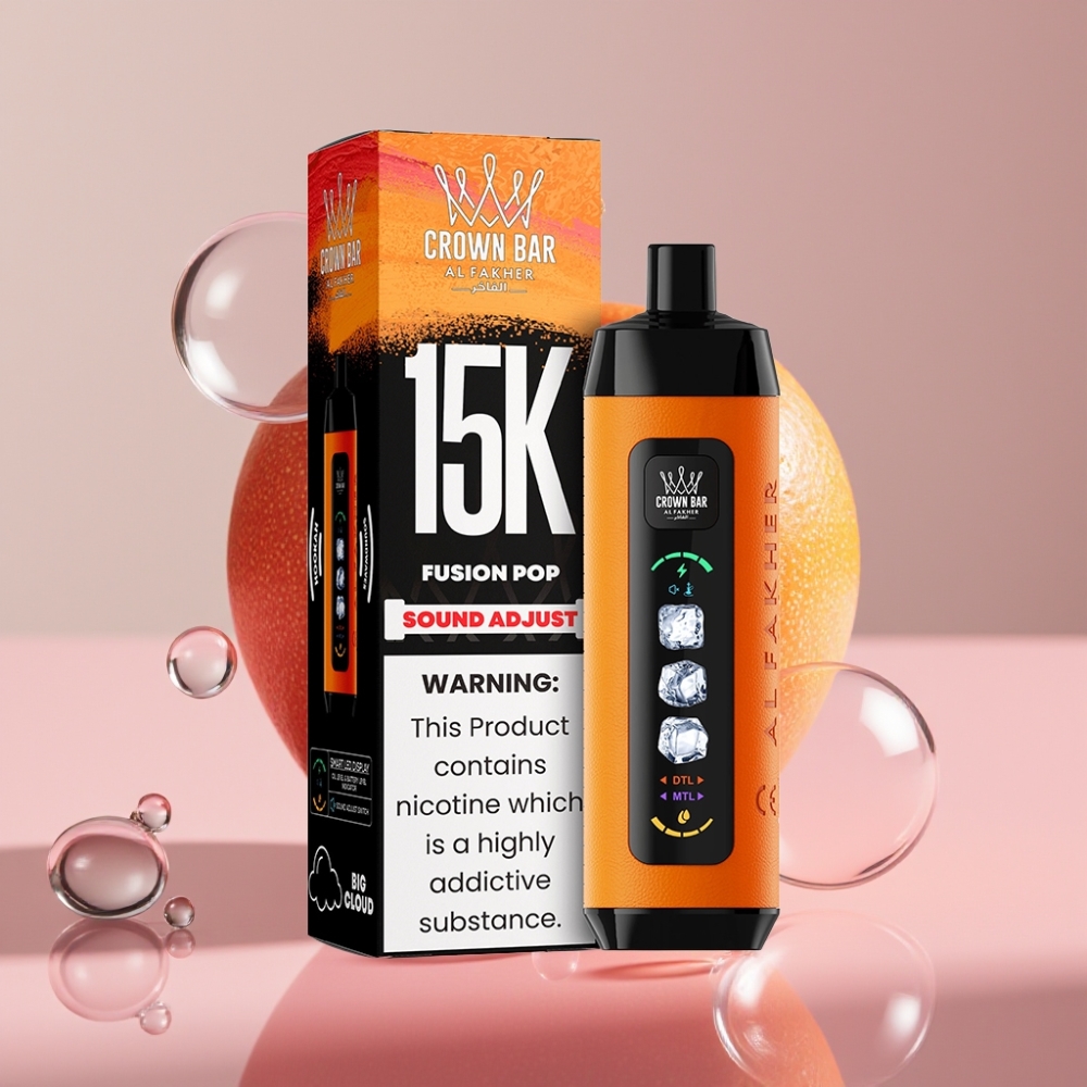 Al Fakher 15k Ice Adjust Clouds Disposable Device 15000 Puffs 22ml Mesh Coil