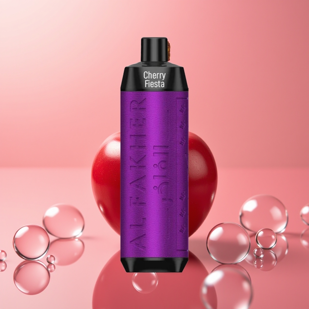 Al Fakher Crown Bar 8000 Crystal Disposable Vape 18ml תפוז דובדבן