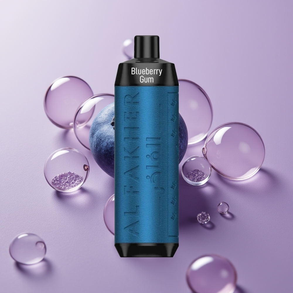 Al Fakher Crown Bar 8000 Crystal Disposable Vape 600mah בלו-ברי גומי