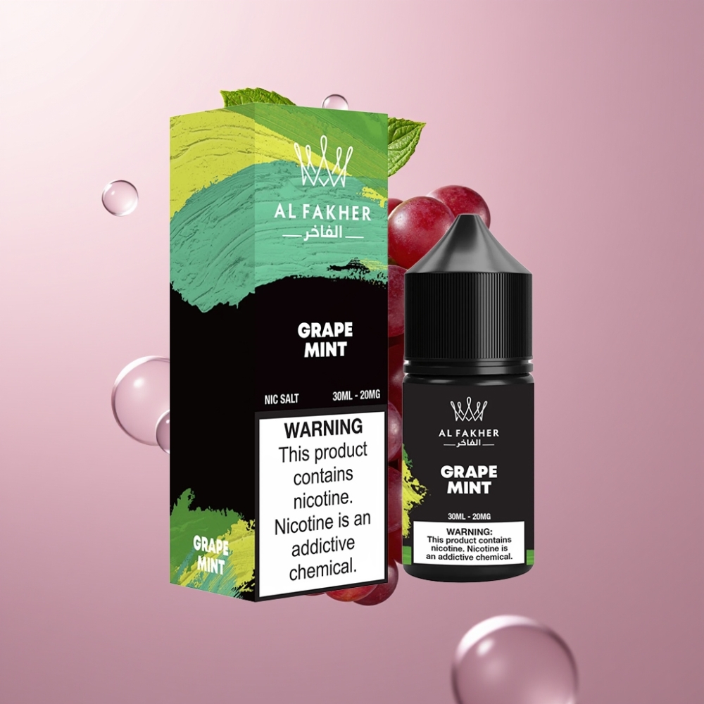 AL Fakher Nicotine Salt E-Liquid אננס מנטה 30ml פוד