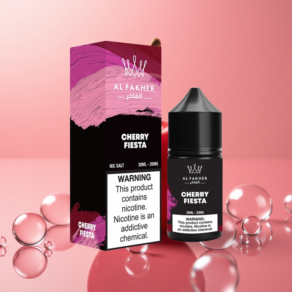 AL Fakher Nicotine Salt E-Liquid 30ml דובדבן פיאסטה