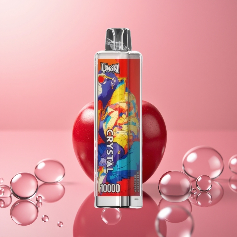 UWIN Crystal 10000 Puffs 18ml RGB דובדבן פירות יער online wholesalers Israel