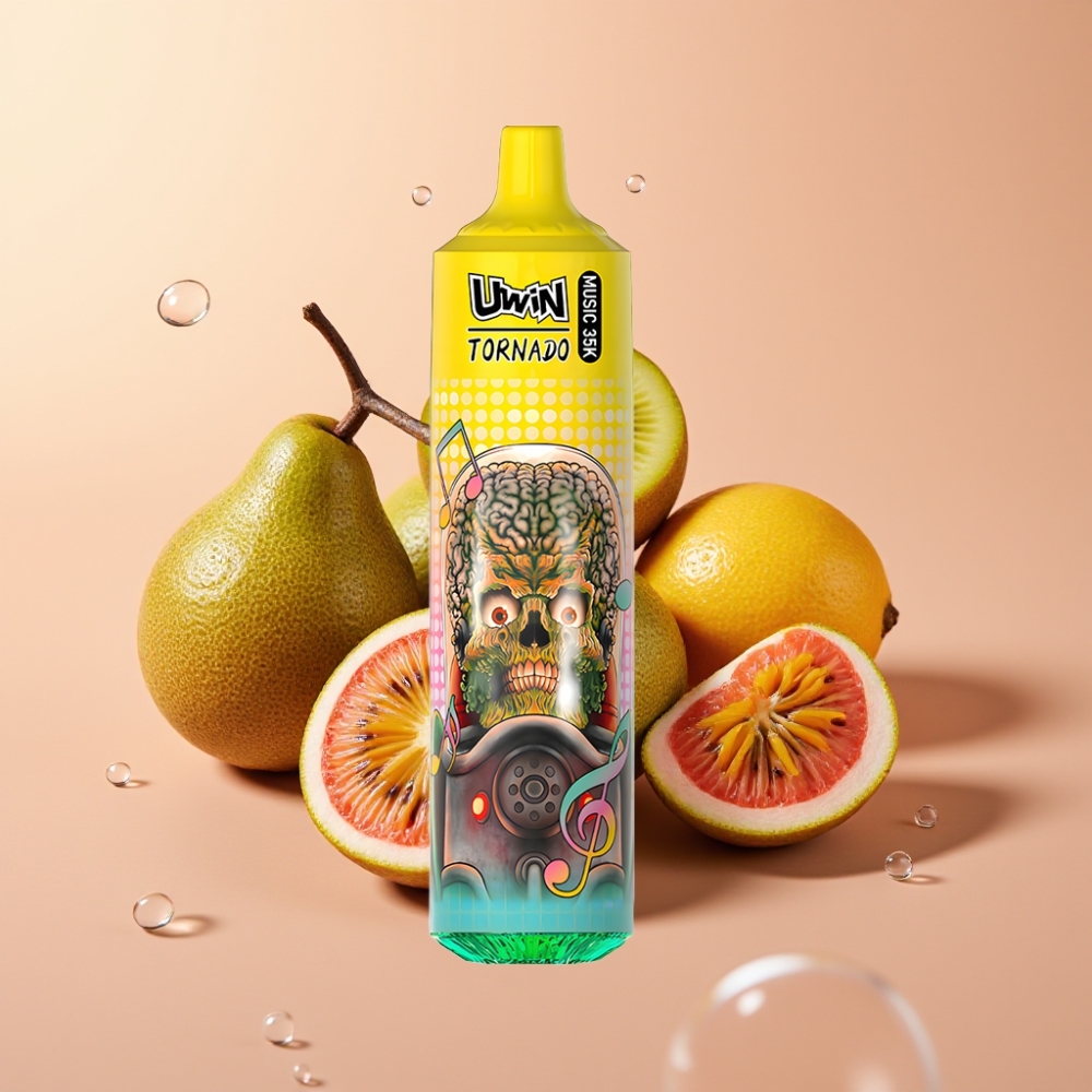 Uwin Tornado 35K Music Disposable Vape קיווי פסיפלורה גויאבה