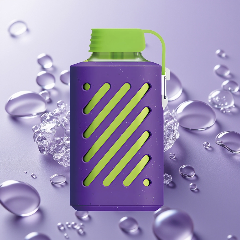 VOZOL GEAR 10000 Disposable Vape 10000 פאפסים 20 מ"ל נוזל אוכמנית קרח