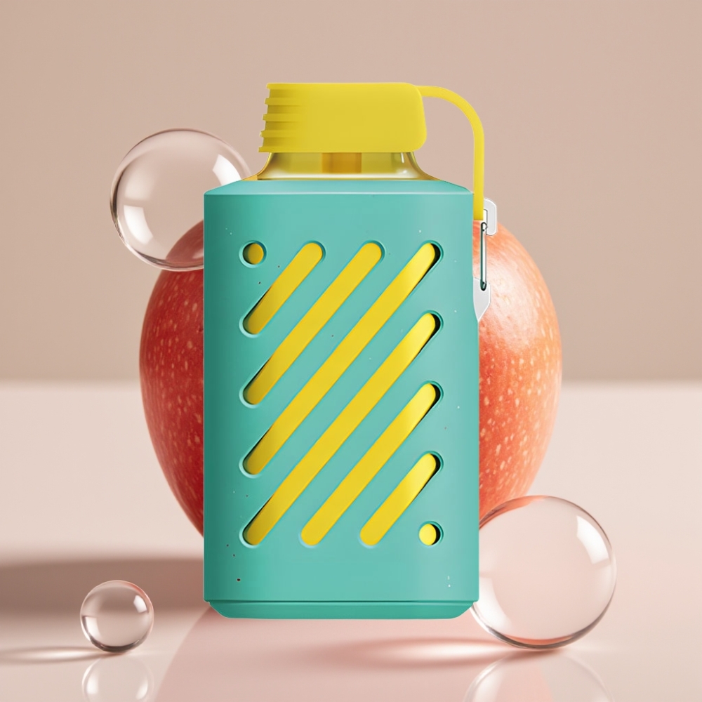 VOZOL GEAR 10000 Disposable Vape תפוח כפול עם סוללת 500mAh ונוזל 20 מ"ל