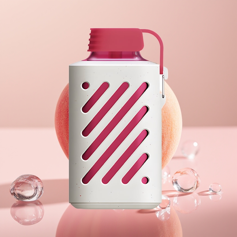 VOZOL GEAR 10000 Disposable Vape אפרסק קרח עם סוללה 500mAh ונוזל 20 מ"ל