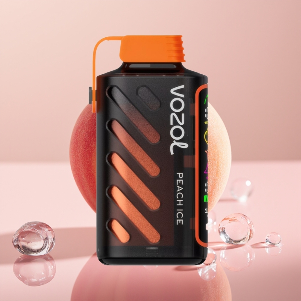 VOZOL Gear Power 20000 Puffs Full Screen Display אפרסק קרח
