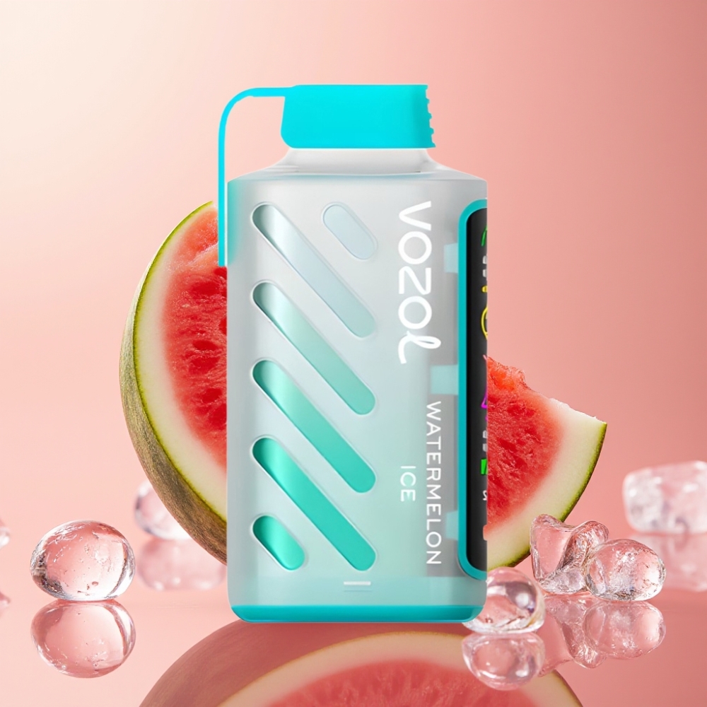VOZOL Gear Power 20000 Puffs Watermelon Ice Dual Mesh Full Screen Display
