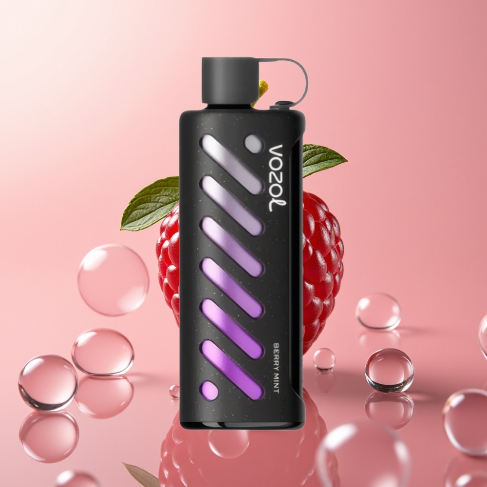 VOZOL Gear Shisha 25000 Puffs Berry Mint Dual Mesh S.i.L.C Tech
