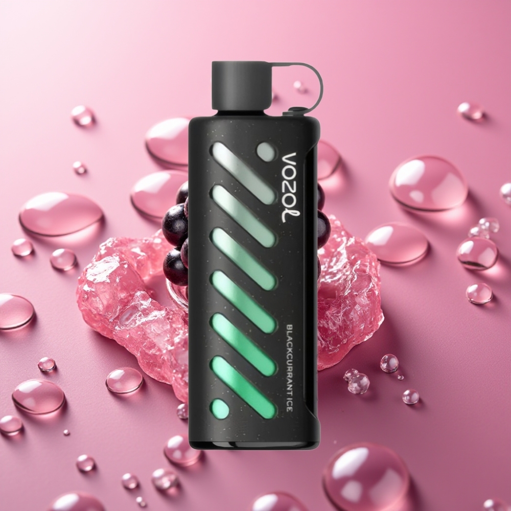 VOZOL Gear Shisha 25000 Puffs Blackcurrant Ice S.i.L.C Tech Dual Mesh