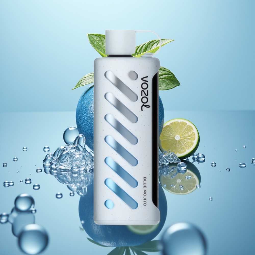 VOZOL Gear Shisha 25000 Puffs Blue Mojito Dual Mesh S.i.L.C Tech