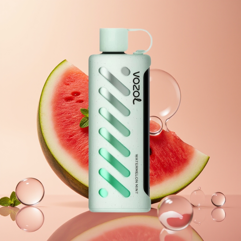 VOZOL Gear Shisha 25000 Puffs אבטיח נענע Dual Mesh S.i.L.C Tech