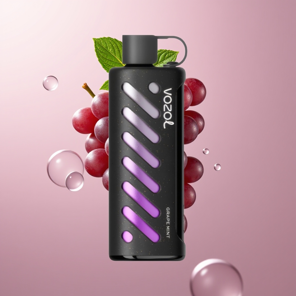 VOZOL Gear Shisha 25000 Puffs Dual Mesh ענב מנטה online wholesalers Israel