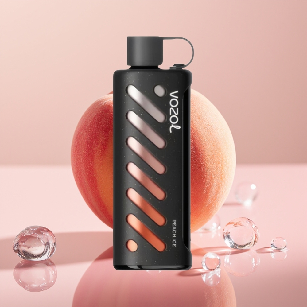 VOZOL Gear Shisha 25000 Puffs אפרסק קר Dual Mesh online wholesalers Israel