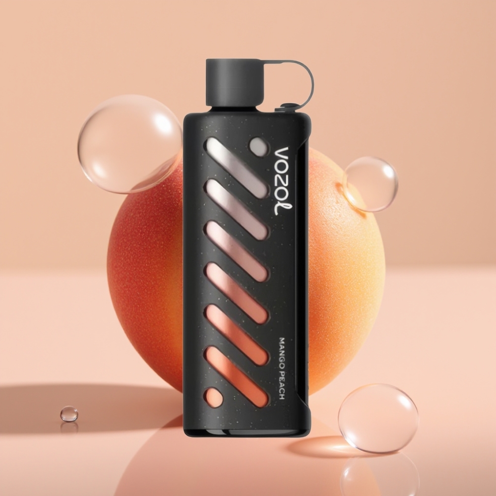 VOZOL Gear Shisha 25000 Puffs מנגו אפרסק S.i.L.C Tech Dual Mesh