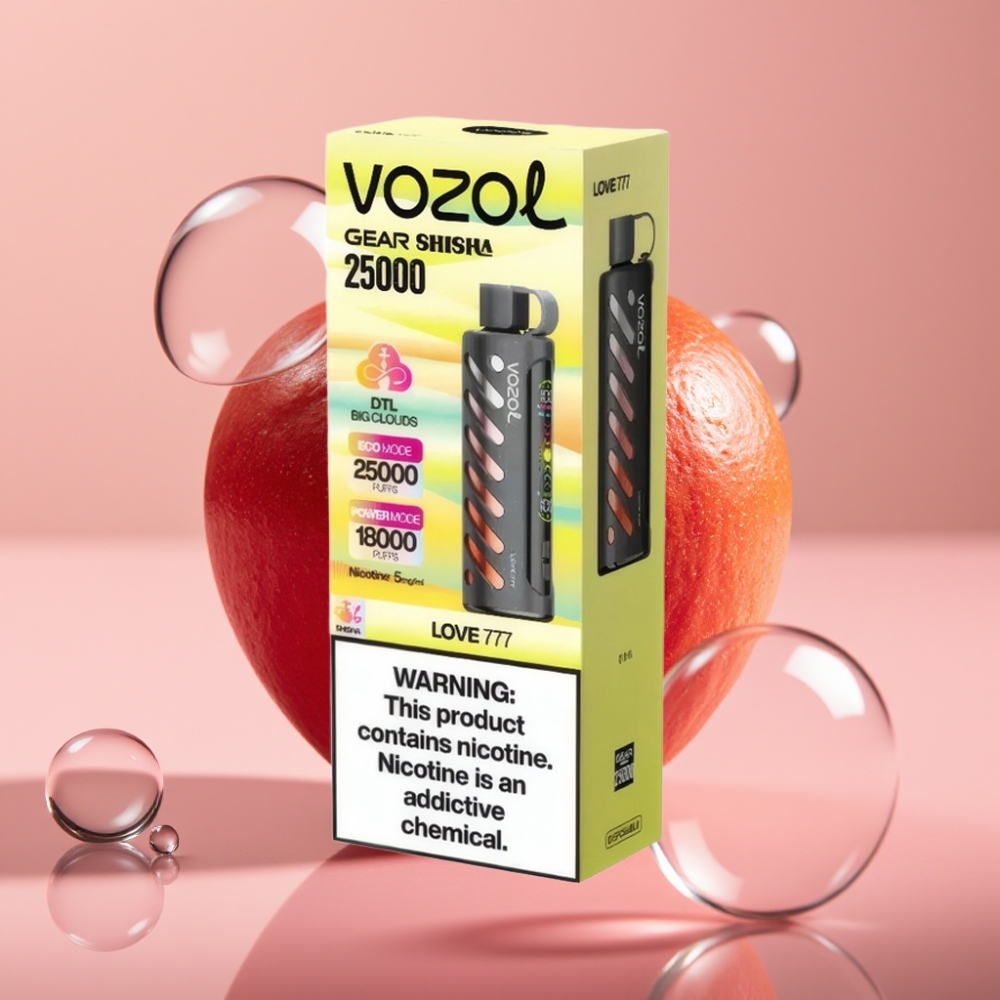 VOZOL Gear Shisha 25000 Puffs S.i.L.C Tech Dual Mesh