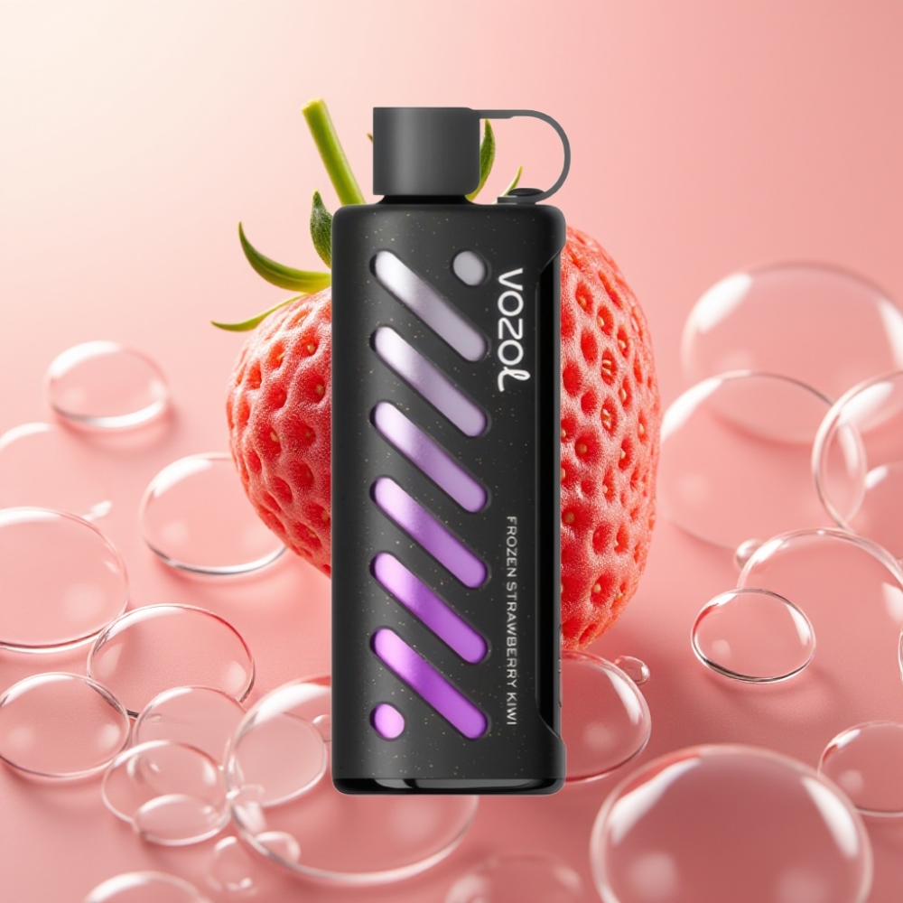 VOZOL Gear Shisha 25000 Puffs S.i.L.C Tech תות קפוא קיווי