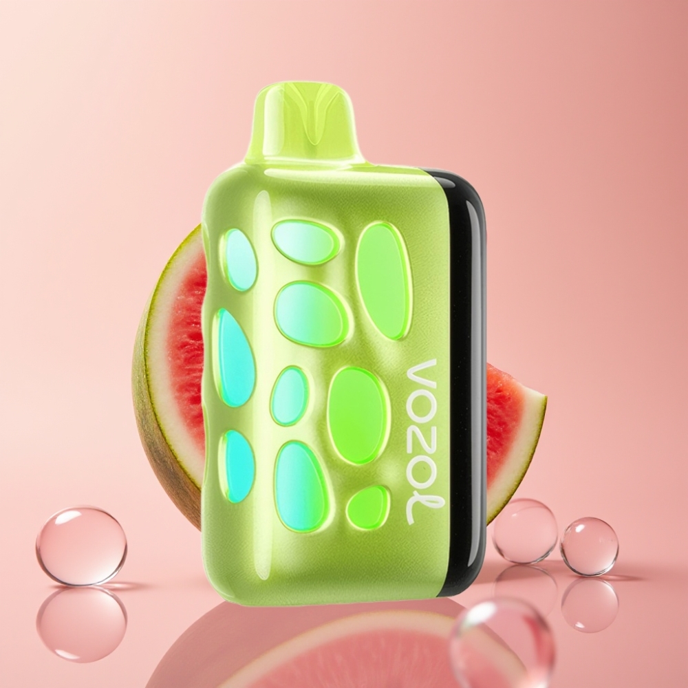 VOZOL RAVE 40000 Disposable Vape 1000mAh אבטיח מסטיק בהבהוב 270 מעלות