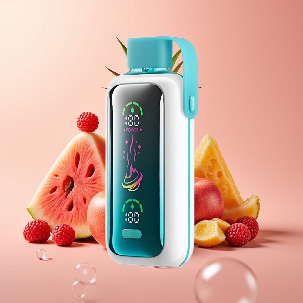 VOZOL Star 20000 Puffs 2.2" HD Raspberry Apple Watermelon Pineapple