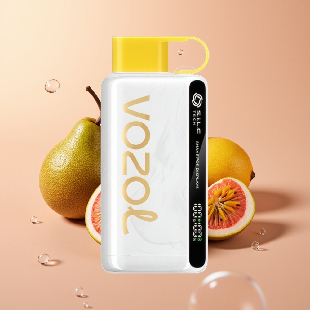 VOZOL STAR 9000/12000 Disposable Vape קיווי פסיפלורה גויאבה טעם S.i.L.C TECH 30% טעינה מהירה יותר