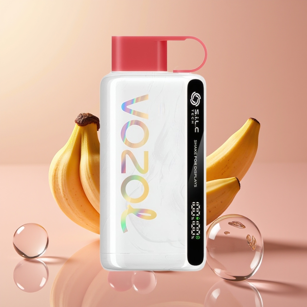 VOZOL STAR 9000/12000 Disposable Vape תפוח דרקון בננה דובדבן עם S.i.L.C TECH וטעינה מהירה