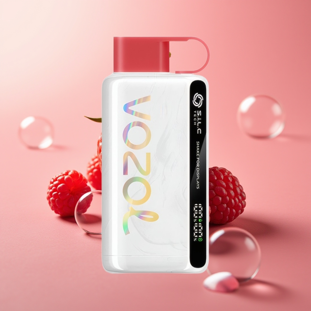 VOZOL STAR 9000/12000 טוטארי תות פטל דובדבן עם S.i.L.C TECH וטעינה מהירה 30%