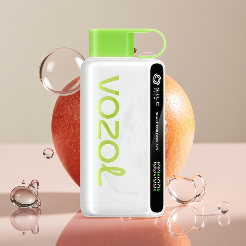 VOZOL STAR 9000/1200 Disposable Vape 650mAh תפוח חמוץ קרח S.i.L.C TECH