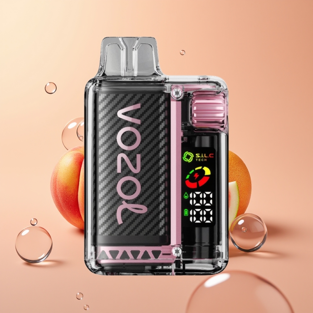 VOZOL Vista 20000 Puffs מנגו אפרסק אבטיח סוללה נטענת 650mAh OLED