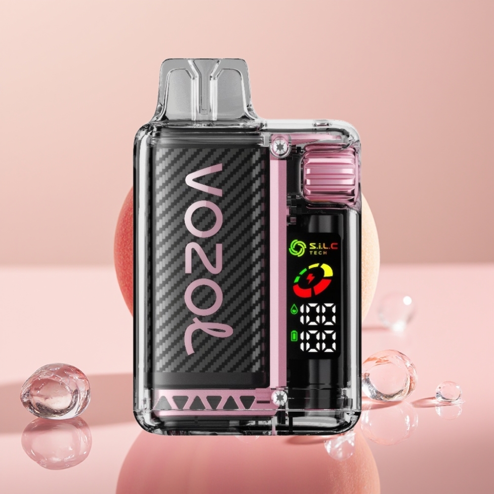 VOZOL Vista 20000 Puffs Peach Ice 650mAh TPD Compliant